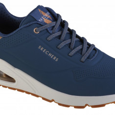 Pantofi pentru adidași Skechers Uno-Shimmer Away 155196-NVY albastru marin