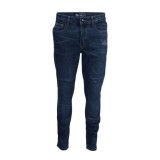 Blugi Moto PES Blue Jeans &ndash; Protecții Nivel 2, Material PES Invicta Technology&trade; Certificare AA