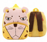 Rucsac pentru copii 3D Plush Leopard