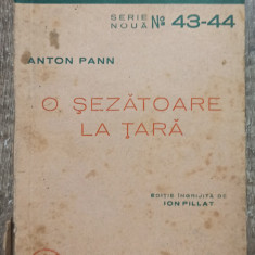 O sezatoare la tara - Anton Pann