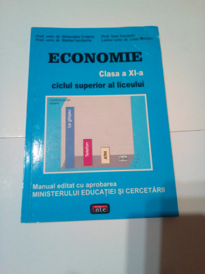 ECONOMIE CLASA A XI-A ~ CICLUL SUPERIOR AL LICEULUI ~ COLECTIV foto