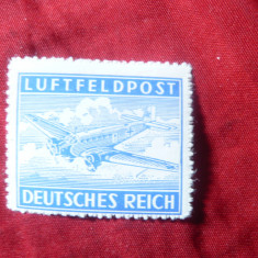 Serie 1 valoare Germania Deutsches Reich 1942 Aviatie