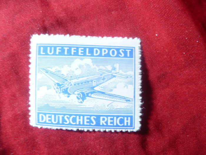 Serie 1 valoare Germania Deutsches Reich 1942 Aviatie