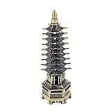 Cumpara ieftin Pagoda celor noua nivele din metal auriu