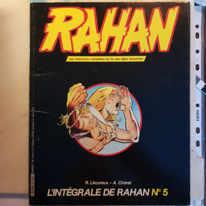 Rahan Noir Negru. Integrale de Rahan, nr. 5