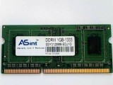 Memorie laptop Asint SSY3128M8-EDJ1D 1GB PC3-1333 DDR3 1333MHZ, 1333 mhz