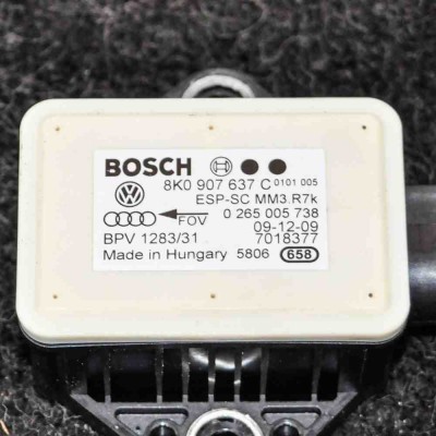 Senzor de accelerație AUDI A4 Avant 8K5, B8 2010 OEM: 8K0907637C0265005738 | 2940294 foto