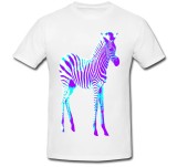 Cumpara ieftin Tricou &quot; Zebra neon &quot;