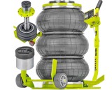 Cric pneumatic 3.5 Tone cu extensie inaltator profesional cu perna de aer pentru vulcanizare 15-50cm (MP0500N-GR CXSD14-35A)