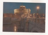 FA117 -Carte Postala- ITALIA - Roma, Ponte e Castel S. Angelo, circulata 1996