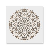Cumpara ieftin Sablon 200x200x0.7mm Harmony Mandala Refolosibil, model MXSP7011