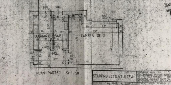 Garsoniera / spatiu comercial de vanzare, str. Heracleea, Babadag