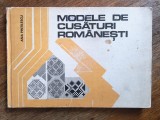 Modele de cusaturi romanesti - Ana Pintilescu 2 / R7P1F, Alta editura