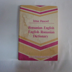 Romanian-english English-romanian Dictionary - Irina Panovf ,551833