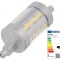 Lampă LED alb neutru 7,5W 4000K 1000lm 230VAC R7S