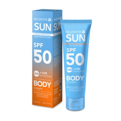 Crema protectie solara corp, Helenvita, 50 SPF, 150 ml foto