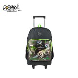 Ghiozdan trolley DINOSAURS, 45x32x16.5 cm &ndash; S-COOL