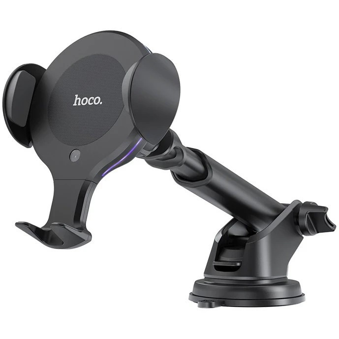 Suport Auto Hoco Aspiring CA60 Wireless 10W, Black