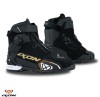 Ghete pentru scuter - motocicleta Roadster femei All Season Ixon model Bull 2 WP LS culoare: negru/alb/auriu (100% waterproof) 37