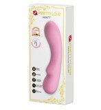 Cumpara ieftin Vibrator Punctul G Matt, Roz, 19 cm, Pretty Love