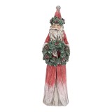 Cumpara ieftin Figurina Mos Craciun polirasina multicolora 7x6x24 cm