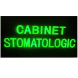 Reclama Luminoasa Panou Neon LED Cabinet Stomatologic 50x25cm KNH