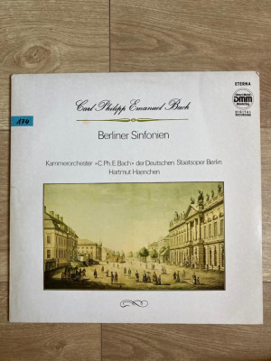 Vinyl/vinil - CARL PHILIPP EMANUEL BACH foto