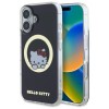 Husa pentru iPhone 16 - Hello Kitty Hardcase IML Sweet Kitty MagSafe (HKHMP16SHSWKK) - Black