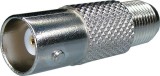 Adaptor BNC mama la F mama, metalic - 126861