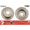 Set disc frana Honda Accord 6 (Ck Cg Ch Cf) 03.97-12.03, Accord 6 Hatch Clback (Ch Cl) 12.99-12.02, Spate, 260X10mm, plin, TRW