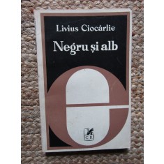 Livius Ciocarlie - Negru si alb . de la simbolul romantic la textul modern