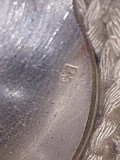 Lingura Orfevrata vintage metal argintat model clasic cu doua poansoane-marcaje.lingura veche de colectie,Lingura marcata