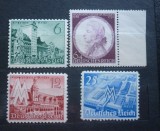 Germania Al Treilea Reich T&acirc;rgul Leipzig Mozart 1940-1941 Lot 4 Mărci -A666