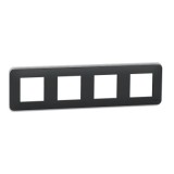 Rama Ornament 4P Schneider Unica Pro antracit NU400854