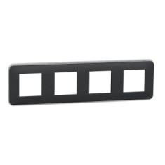 Rama Ornament 4P Schneider Unica Pro antracit NU400854