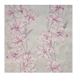 Tapet floral, gri, alb, roz, living, hol, lavabil, spuma, Vomax, 1517-42