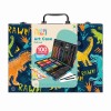 HAPPI HOBBI ART CASE SET DE DESEN DELUXE CU 100 DE ACCESORII DINOZAUR SuperHeroes ToysZone, AS