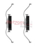 Set accesorii, placute frana VW TRANSPORTER IV platou / sasiu (70XD) (1990 - 2003) METZGER 109-1747