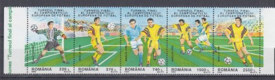 1996 LP 1409 a TURNEUL FINAL AL CAMPIONATULUI EUROPEAN FOTBAL SERIA STRAIF MNH foto