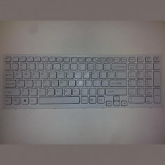 Tastatura laptop second hand Sony VPC-EB Frame White (netestata)