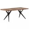 Gossi masa de bucatarie, 180x90x76 cm, lemn masiv reciclat