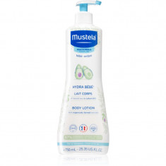 Mustela Bébé Hydra Bébé loțiune de corp hidratantă pentru pielea bebelusului 750 ml