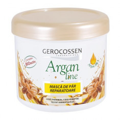 Masca pentru par uscat si deshidratat Argan Line 450 ml, Gerocossen
