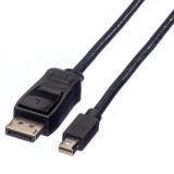 Cablu Mini Displayport la Displayport T-T 1m Negru, Value 11.99.5634