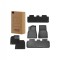 COVOR AUTO Baseus T-Space, set 6 bucati compatibil Tesla Model Y, realizat din TPE+velvet, negru &quot;C20751300111-02&quot; - 6932172634346