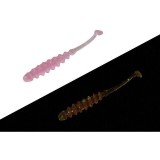 Cumpara ieftin Shad Jackall Tidebeat, Culoare Okiami Glow Crush, 5cm, 8buc/plic