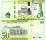 Arabia Saudita 50 Rials 2021-22 P-48 UNC