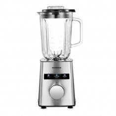 Blender de masa Heinner HBL-HE800SS, 800 W, 1.5L bol sticla, Argintiu