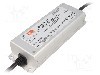 Alimentator pentru LED, 24V DC, 3,15A, 75,6W, MEAN WELL - ELG-75-24