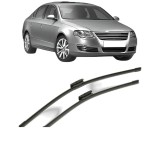 Cumpara ieftin Set stergatoare auto Volkswagen PASSAT B6 (3C2) din 2005-2010, pentru parbriz auto, 2 bucati, Bosch Aerotwin Multi, din cauciuc siliconat rezistent, V
